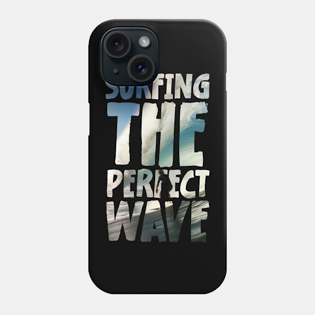 Surfing the perfect wave Phone Case by star trek fanart and more