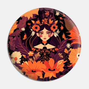 Enchanting Autumn Fairy Pin