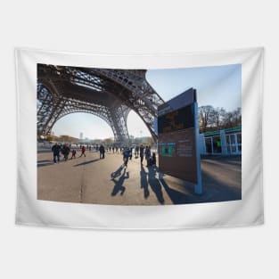 Sightseeing Eiffel Tower Tapestry