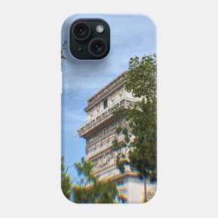 Paris Monument Arc de Triomphe Through Leaves Phone Case