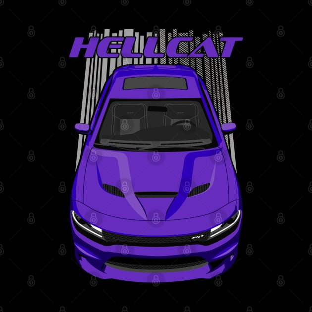 Charger Hellcat - Purple by V8social