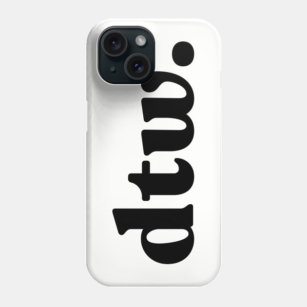 DTW - Detroit Phone Case by whereabouts