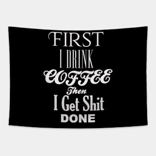 Coffee First Tapestry