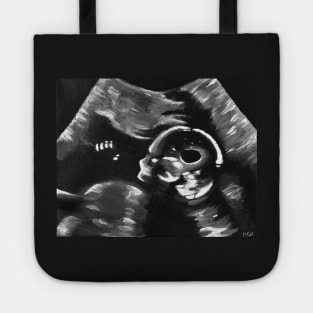 Honoring Life - Ultrasound Painting Tote