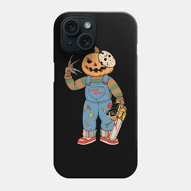 Halloween Boy Phone Case by Vincent Trinidad Art