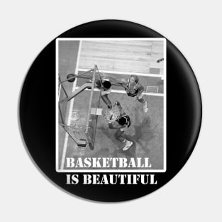 Basketball Beautiful Pin