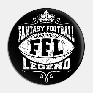 Fantasy Football Legend FFL Pin