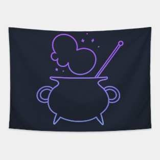 Witch cauldron Tapestry