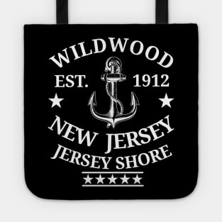 WILDWOOD EST. 1912 New Jersey Jersey Shore Tote