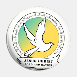 Jesus Christ, Lord and Savior Pin