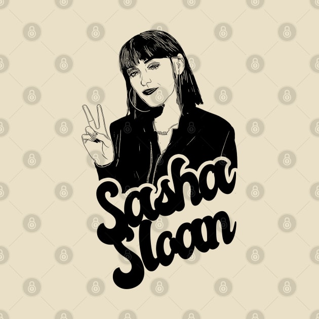 Sasha Sloan 80s style classic by Hand And Finger