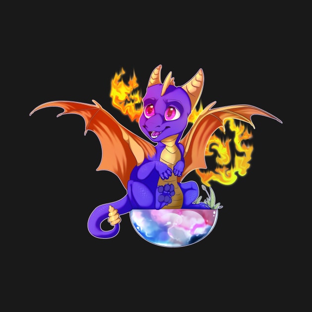 Chibi Spyro by Shelzy_C