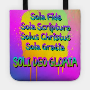 5 Solas of the Christian Reformation Tote