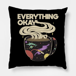 coffee galaxy Pillow