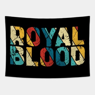 Retro Color -  Royal Blood Tapestry