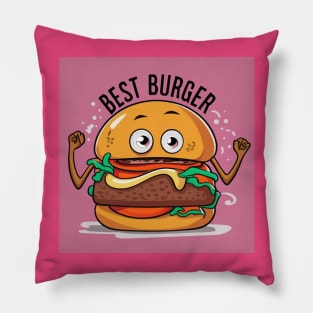 Best Burger Pillow