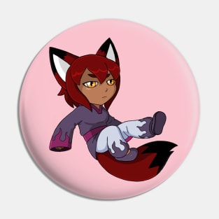 Floating Chibi Rubi Pin