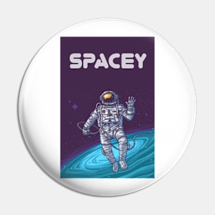 SPACEY - SPACE ILLUSTRATION Pin