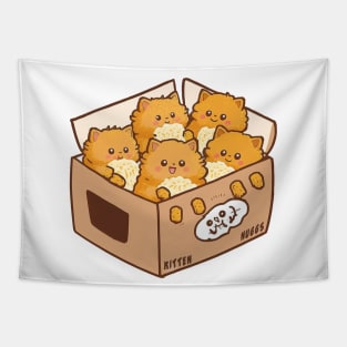 Kawaii Cat Nuggs Tapestry