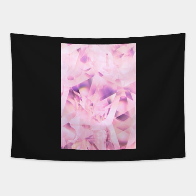 Rose Quartz Texture Tapestry by LaurenPatrick