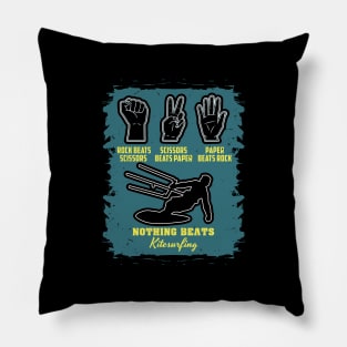 Kitesurfing Kitesurfer Kite Boarding Gift Pillow