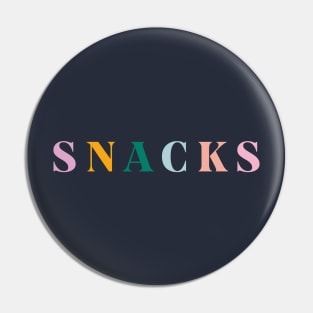 Snacks Pin