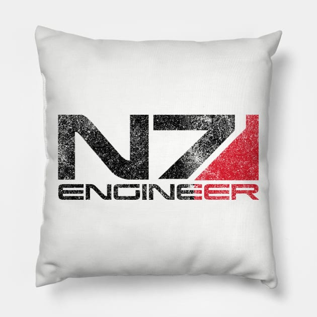 Alt Engineer Pillow by Draygin82