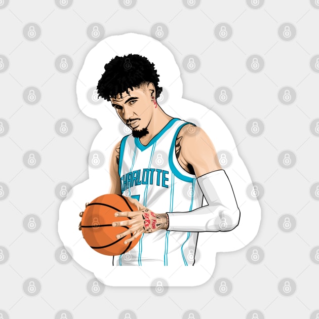 LaMelo Ball Magnet by knnthmrctn