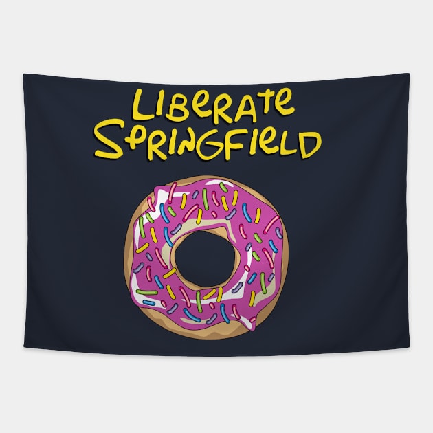 Liberate Springfield Tapestry by ahgee