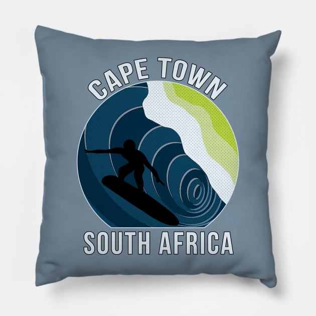 Cape Town South Africa Pillow by DiegoCarvalho