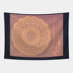 Turntable Mandala Love Tapestry