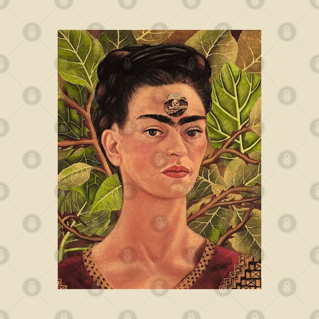 Thinking about Death by Frida Kahlo by FridaBubble