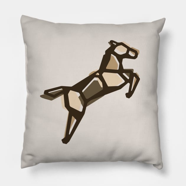 Paper Anigami Horse Pillow by XOOXOO