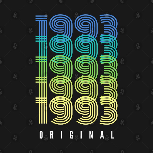 Born in 1993 - 1993 Original - 1993 Birthday - 1993 Birth Year by Design By Leo