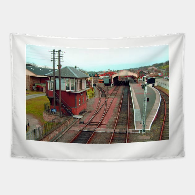 Bo'ness Station Tapestry by tomg