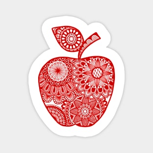 Red Apple Magnet