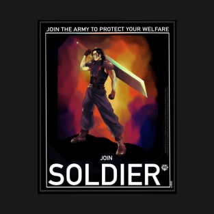 Angeal Hewley poster SOLDIER T-Shirt