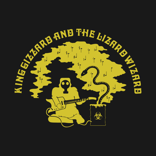 King Gizzard and the Lizard Wizard Microtonal Flying Banana by scootermeyer