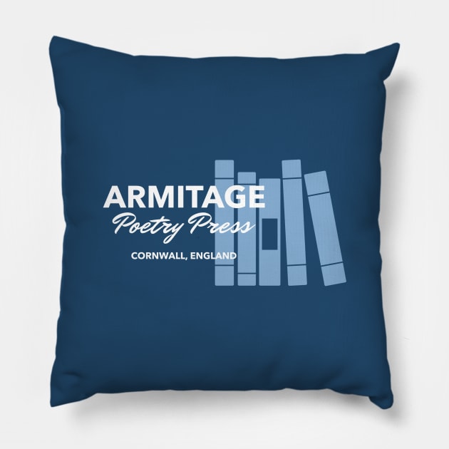 Armitage Poetry Press Logo Pillow by FangirlFuel