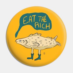 eat the rich fish Pin