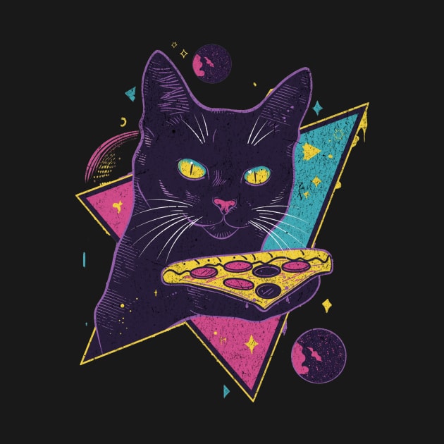 Pizza Cat Among the Stars by Visual Arts Oasis