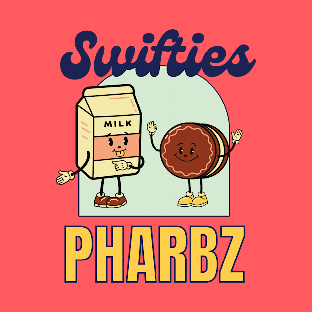 Swifites and Pharbz like cookies and milk by The Sparkle Report