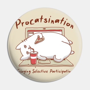 Procatsination Pin