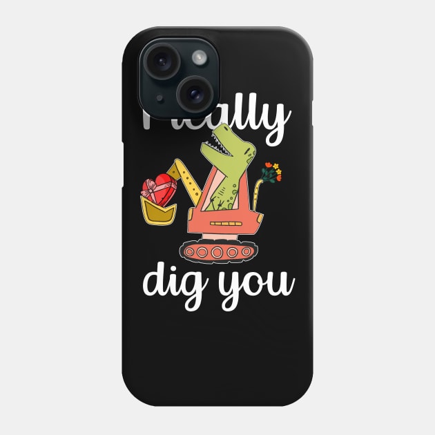 I really dig you Phone Case by Dogefellas