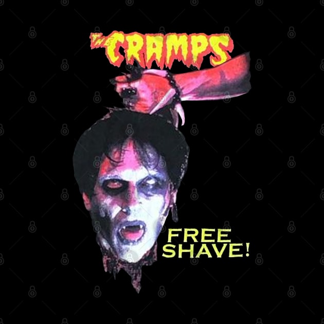 The Cramps // Free Shave! by Mulan Lake Mysteries