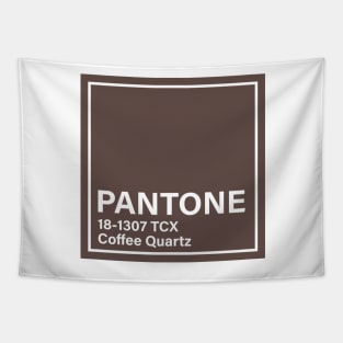 PANTONE 18-1307 TCX Coffee Quartz Tapestry