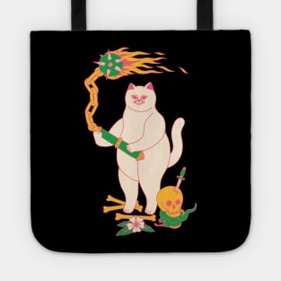 Fluffy's Flame Flail Tote