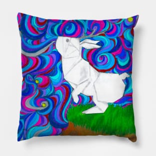 The Jackalope's Fantasy Pillow