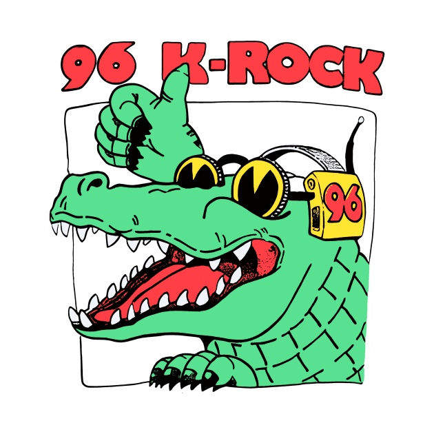 96 K-Rock Radio Fort Myers Florida Gator by Yossh