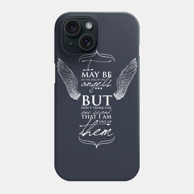 Side of the Angels Phone Case by MareveDesign